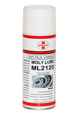 DRY lubricant  moly spray高温二硫化钼干润滑喷剂METALUB ML2120